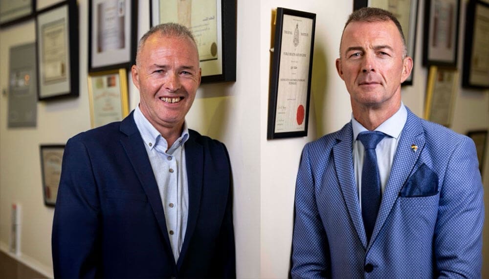 Fionn and Glynn Tallon deathcare providers and morticians Navan Meath Ireland