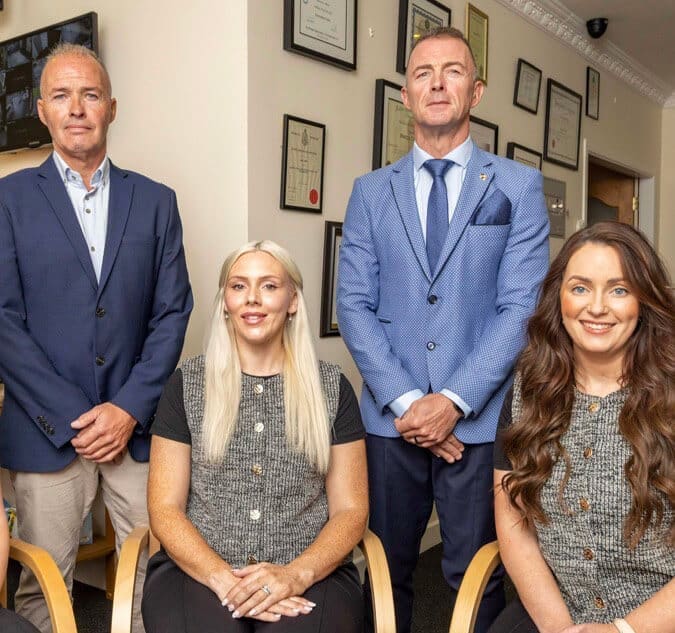 The team at Tallon Mortuary Specialists Glyn Fionan Breda and Hazel The team at Tallon Mortuary Specialists Glyn Fionan Breda and Hazel